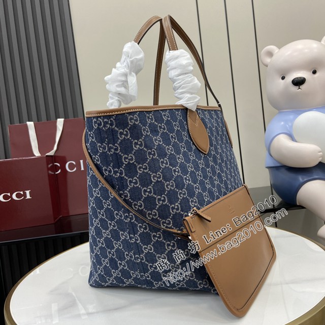 Gucci專櫃古馳最新款Totissima系列中號托特包子母肩背包 jh2606型號：820481